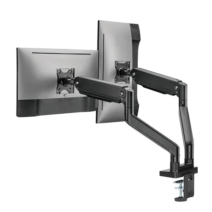 Twisted Minds Dual Monitor Mechanical Spring Monitor Arm -Black (Fit Screen Size 17 Twisted Minds Dual Monitor Mechanical Spring Monitor Arm -Black (Fit Screen Size 17